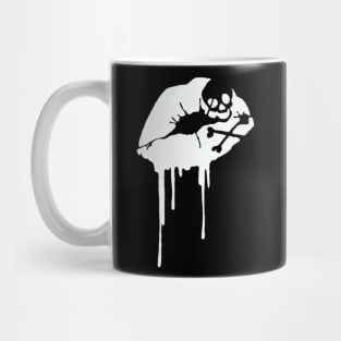 Fatal Kiss Lips And Skull Popular Tattoo Inspired Mug